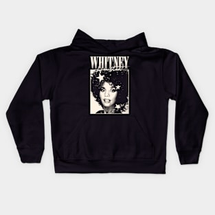 Whitney Houston Vintage Kids Hoodie